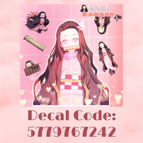 roblox decal ids anime.